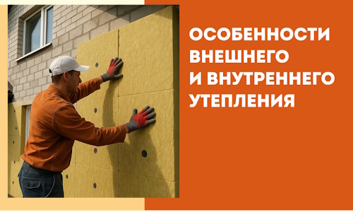 Какие особенности внешнего и внутреннего утепления в Долгопрудном