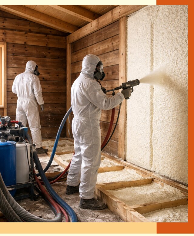 Утепление бани ппу в Долгопрудном под ключ от 4261 руб./м2 | ТепломастерДлг - напыление и монтаж ппу