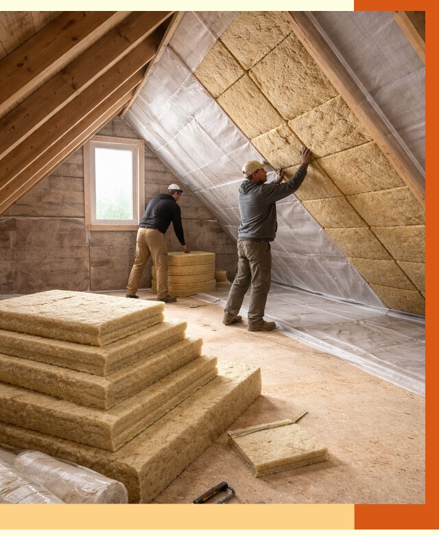 Утепление мансарды в Долгопрудном от 2537 руб/м2 — комплексно и под ключ | ТепломастерДлг