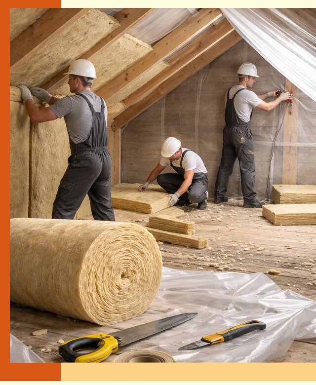 Профессиональное утепление мансарды в Долгопрудном качественно и надежно