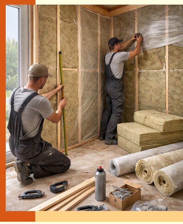 Профессиональное утепление веранды и крыльца в Долгопрудном