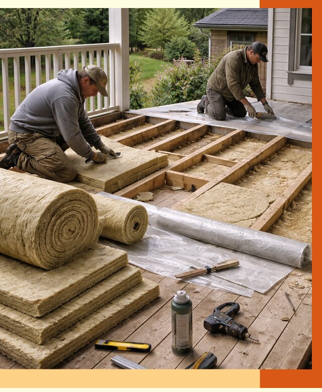 Утепление террасы в Долгопрудном от 4261 руб./м2 — утеплить террасу под ключ | ТепломастерДлг