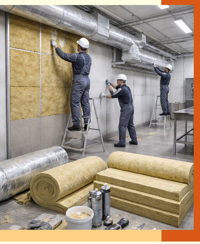 Утепление пищевого цеха в Долгопрудном от 12683 руб./м² — комплексно под ключ | ТепломастерДлг