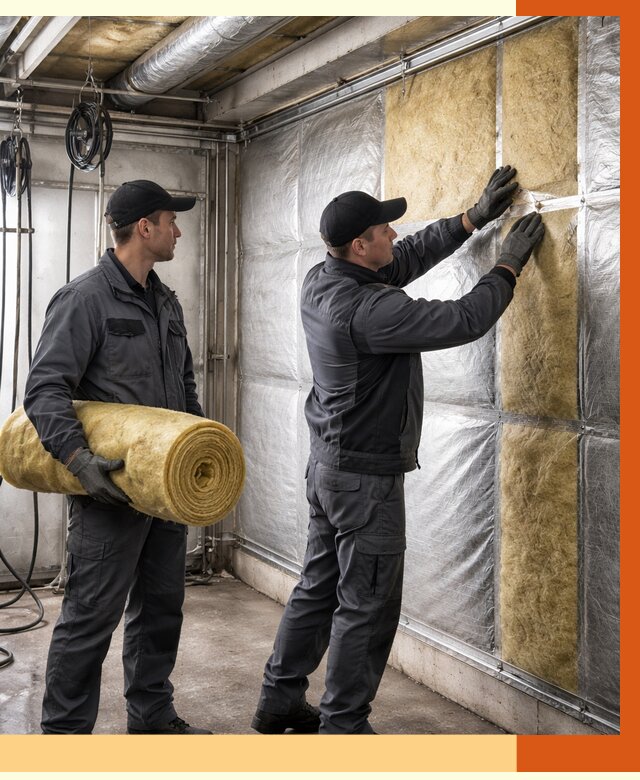 Утепление автомойки в Долгопрудном от 8624 руб./м2 — комплексное утепление под ключ | ТепломастерДлг