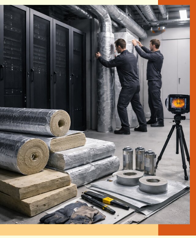 Утепление серверной в Долгопрудном от 8624 руб./м² — комплексно под ключ | ТепломастерДлг