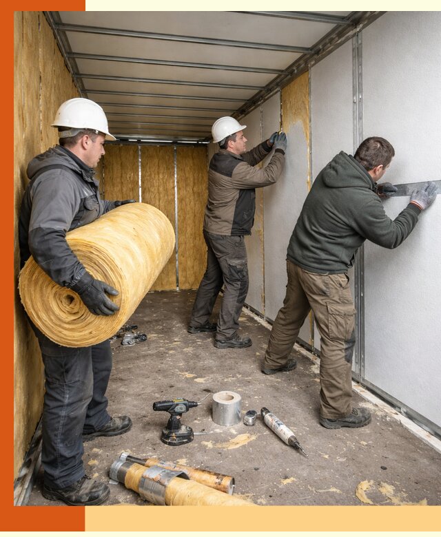 Утепление рефрижераторного контейнера в Долгопрудном профессионально и надежно
