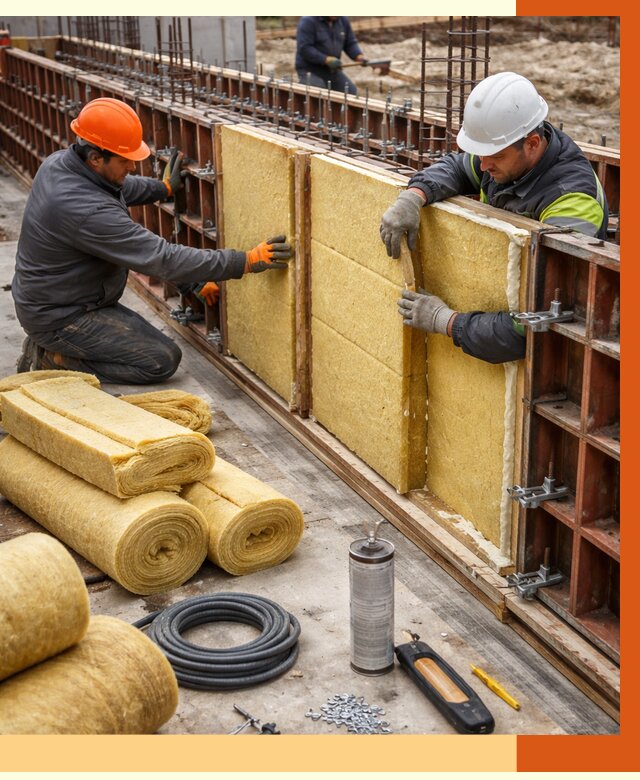 Теплоизоляция опалубки в Долгопрудном от 7305 руб. за м2 — услуги и монтаж | ТепломастерДлг