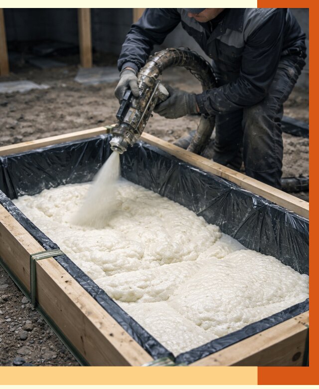 Заливка ППУ в формы в Долгопрудном от 2537 руб. — утепление форм под ключ | ТепломастерДлг