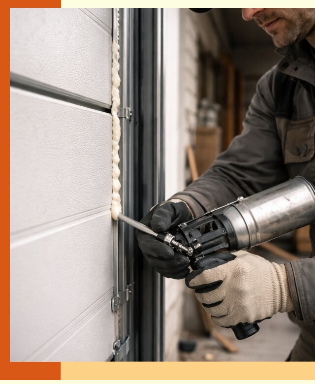 Заполнение пустот ворот в Долгопрудном профессионально и герметично