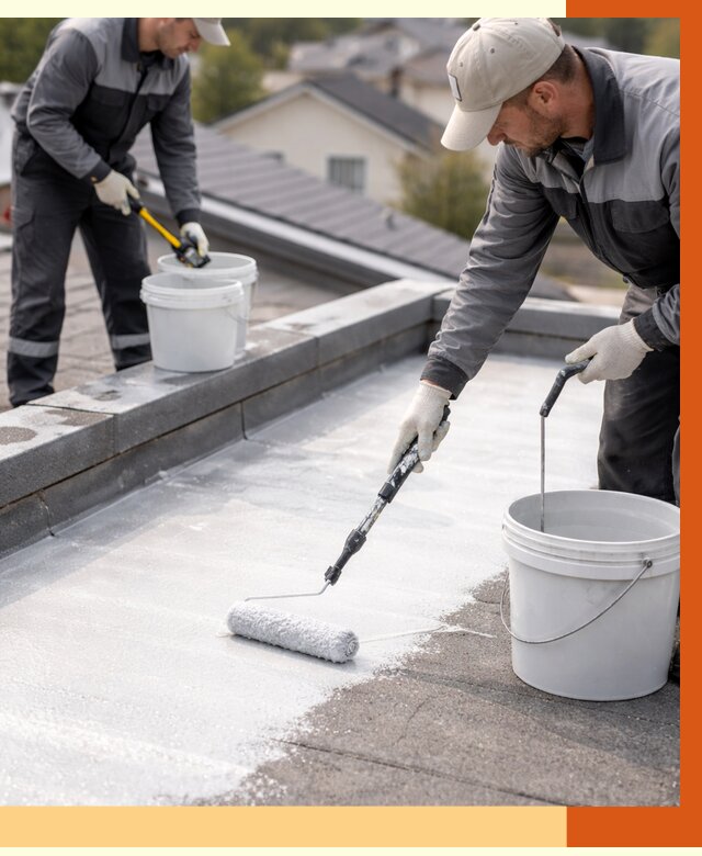 Утепление кровли жидкой теплоизоляцией в Долгопрудном от 2181 руб./м2 | ТепломастерДлг