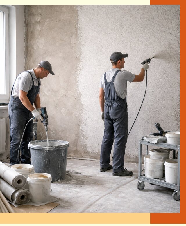 Утепление стен жидкой теплоизоляцией в Долгопрудном от 4261 руб/м² | ТепломастерДлг