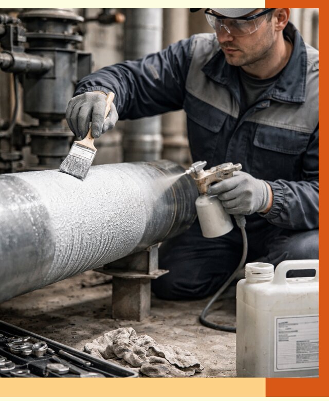 Утепление оборудования жидкой теплоизоляцией в Долгопрудном от 4566 руб. | ТепломастерДлг