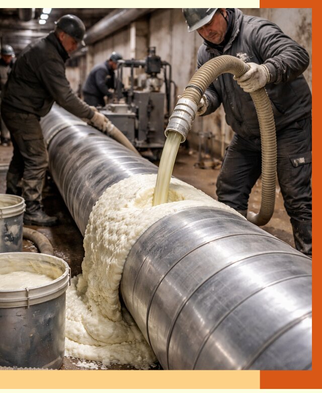 Утепление теплотрассы жидкой теплоизоляцией в Долгопрудном от 4261 руб. | ТепломастерДлг