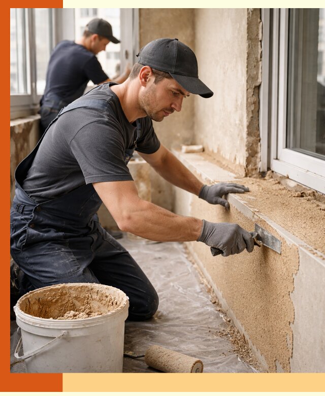 Утепление балкона жидкой пробкой в Долгопрудном для защиты и комфорта