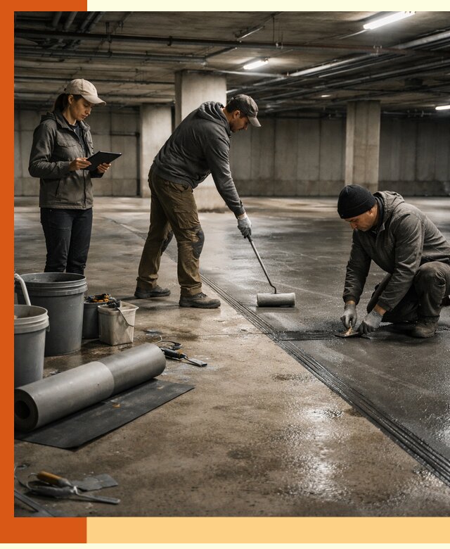 Гидроизоляция паркинга в Долгопрудном: качественная защита зданий