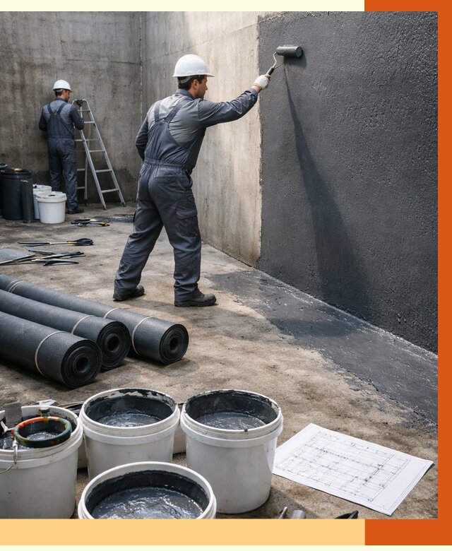 Гидроизоляция резервуара в Долгопрудном от 121752 руб. под ключ | ТепломастерДлг