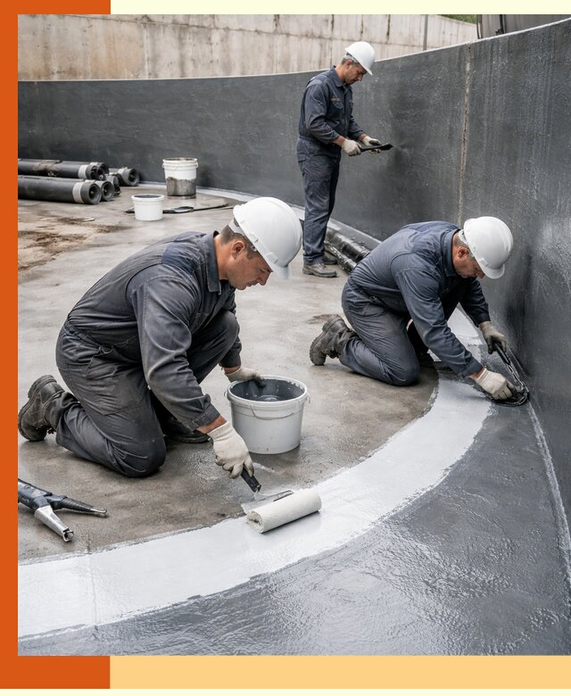 Гидроизоляция резервуара для топлива в Долгопрудном