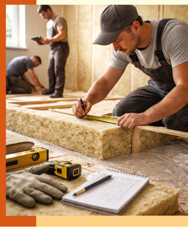 Расчет толщины утеплителя для зданий и помещений в Долгопрудном