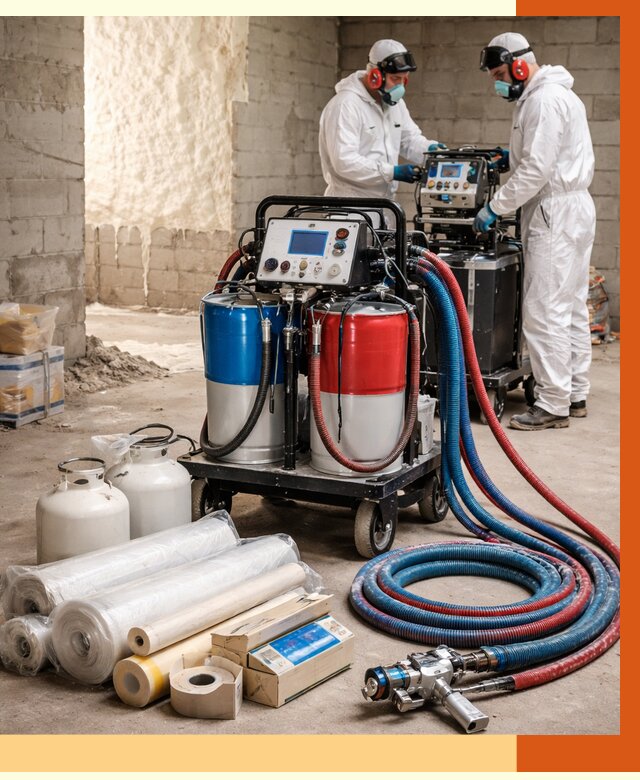 Аренда установки для напыления ППУ в Долгопрудном от 35511 руб. | ТепломастерДлг