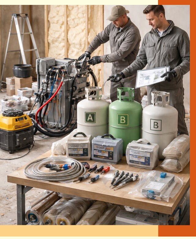 Продажа компонентов ППУ с консультацией в Долгопрудном от 4261 руб. | ТепломастерДлг