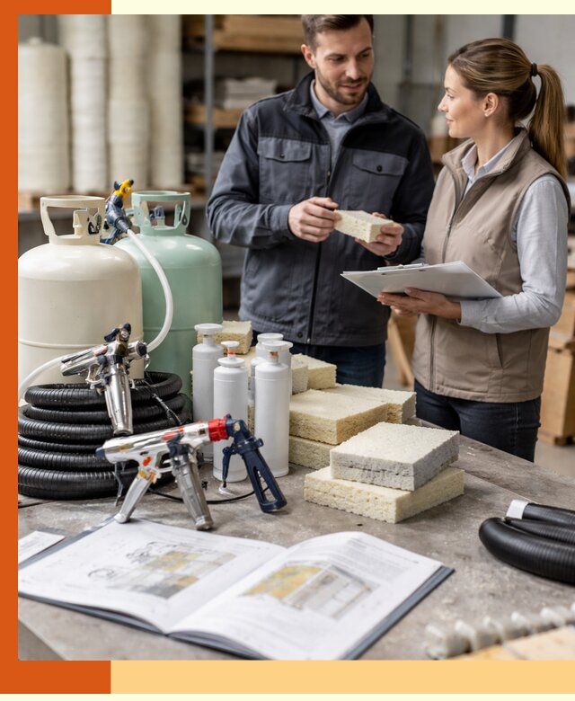 Продажа компонентов ППУ с профессиональной консультацией в Долгопрудном